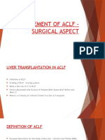 Management of Aclf