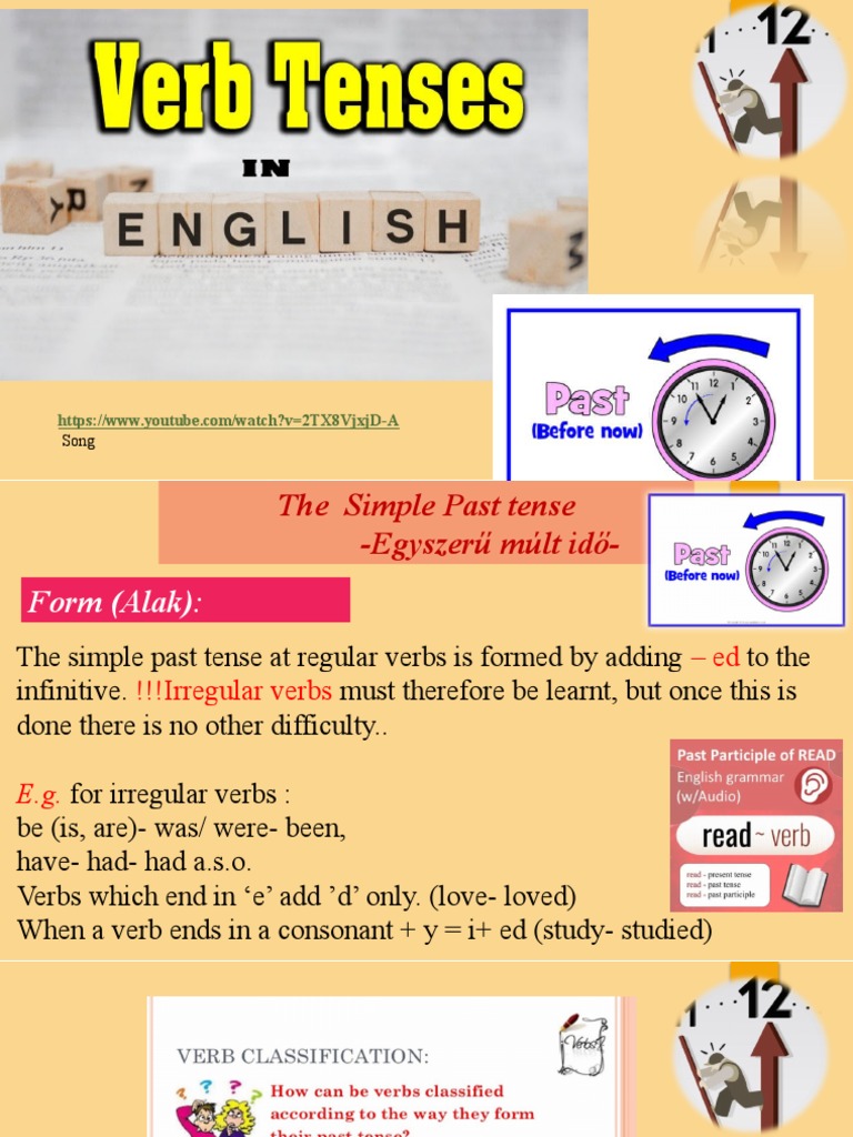 Past tenses pdf