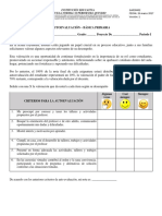 Auto y Coevaluación