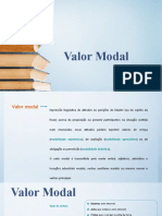 Valor Modal