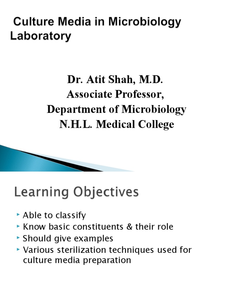 Culture Media PDF Growth Medium Microbiology