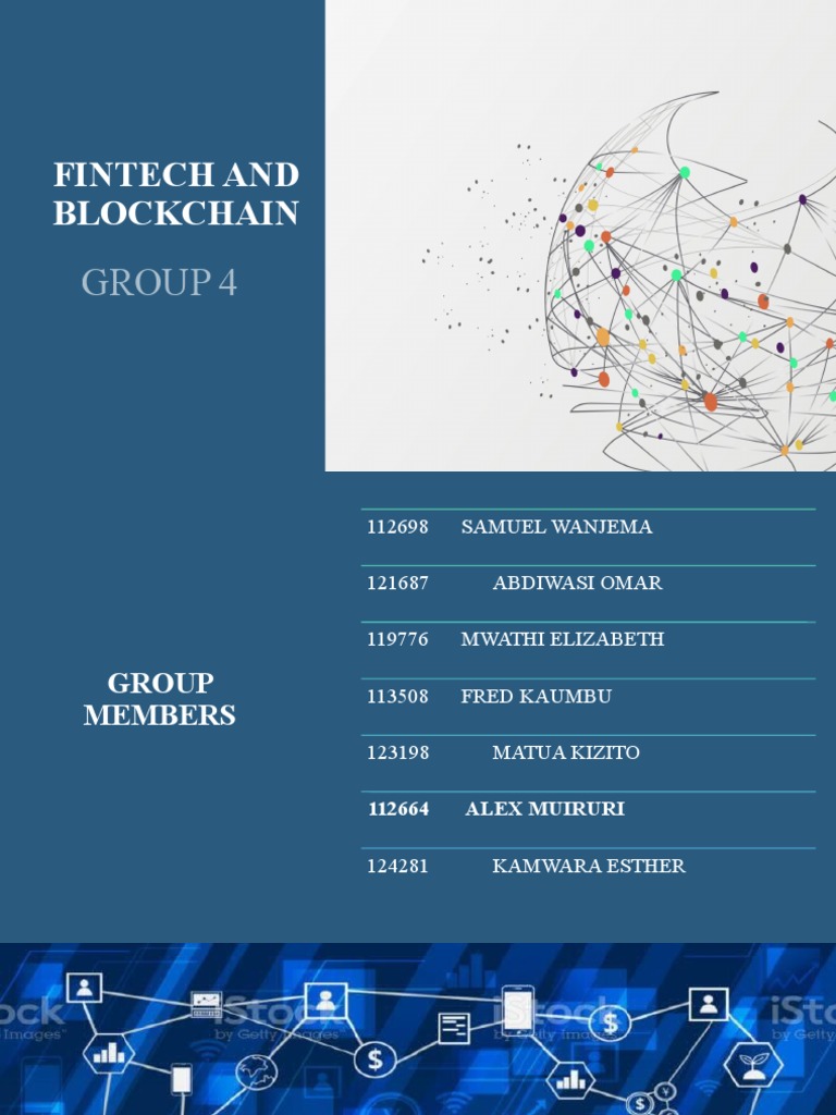 Fintech and Blockchain PPT-1-1 | PDF | Loans | Financial Technology