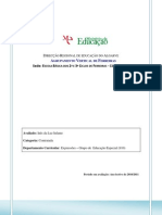 Relatório de Auto-Avaliação 2011 - Inês Infante