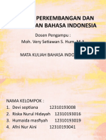 Sejarah Perkembangan Dan Kedudukan Bahasa Indonesia