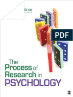 Mcbride DM The Process of Research in Psychology