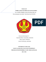 Makalah Model Pembelajaran Example Non Example Kelompok 13