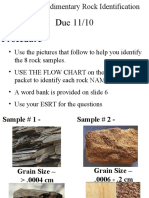 Sedimentary Rock Lab Classnotes