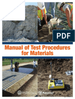 Manual of Test Procedures For Materials December 2019