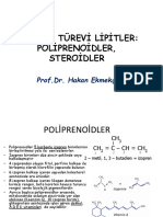 12.ders Lipitler 3-İzopren Türevi Lipitler (Hakan Ekmekçi)