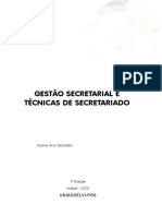 Gestão Secretarial e Técnicas de Secretariado