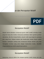 Kecepatan Dan Percepatan Relatif 5