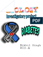 Diabetes Invetigatory Project PDF