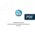 XII - PJOK - KD-3.2 - Strategi Dan Taktik Permainan Bola Kecil