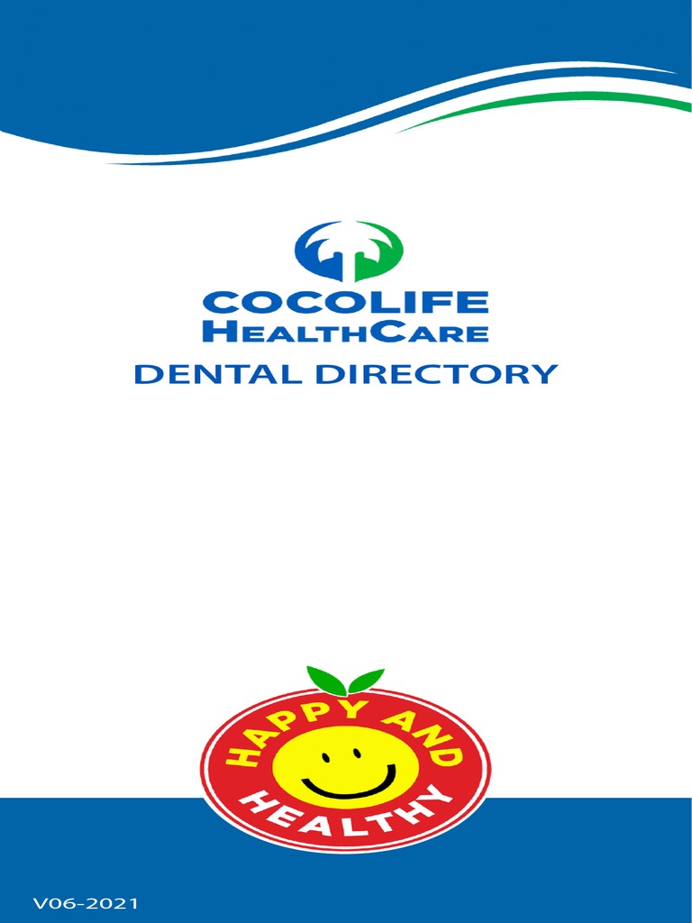 Healthcare Dental Directory V6 2021 PDF Orthodontics Dentistry