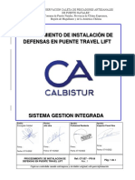 OT 057 Procedimiento Instalación Defensas