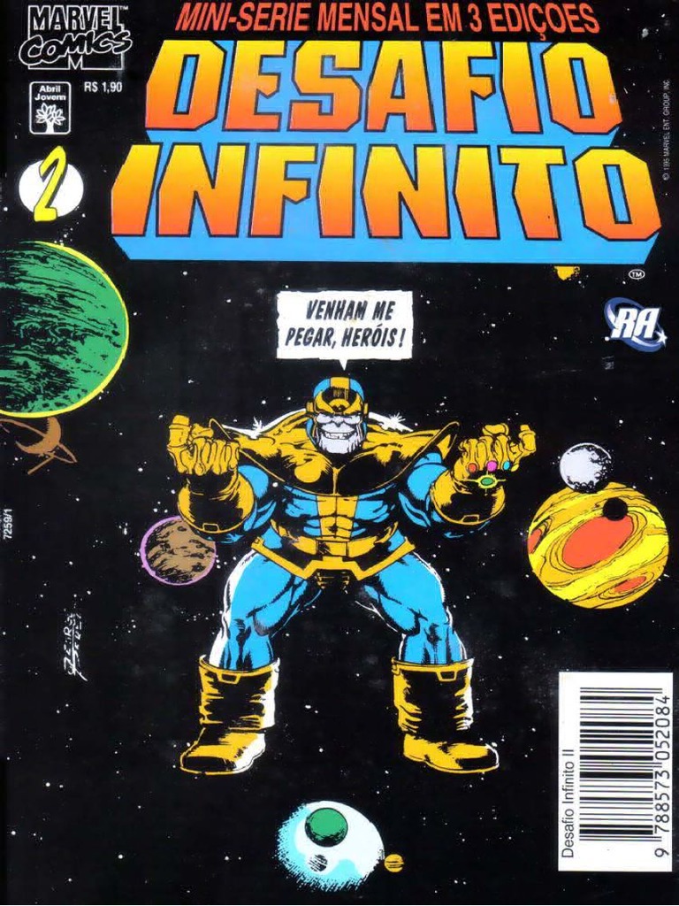 Hq A Saga De Thanos Desafio Infinito Vol 02 Pdf