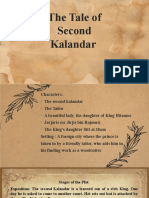 The Tale of Second Kalandar