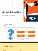 Diapositiva Clase 02 - Administración I