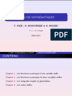 Analyse Mathématiques