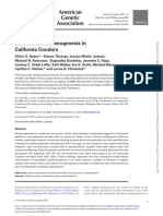 Facultative Parthenogenesis in California Condors