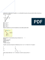 Análise e identificação de funções afins a partir de gráficos e coordenadas