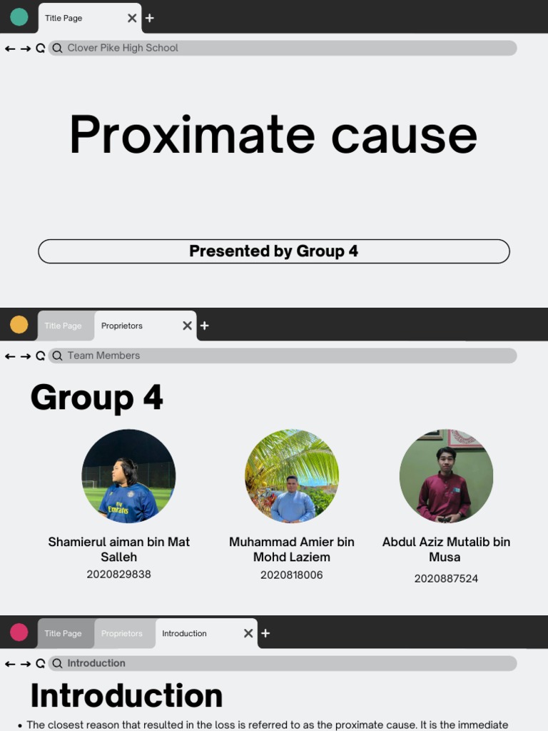 Proximate Cause in Insurance Claims | PDF | Insurance | Proximate Cause
