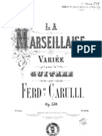 Carulli, F. Op. 330. La Marseillaise Variée