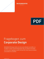 Briefing Fragebogen Corporate Design" Von Der Hamburger Werbeagentur BRANDMEISTER DESIGN