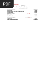 Intermediate Accounting 1 - Cash Straight Problems