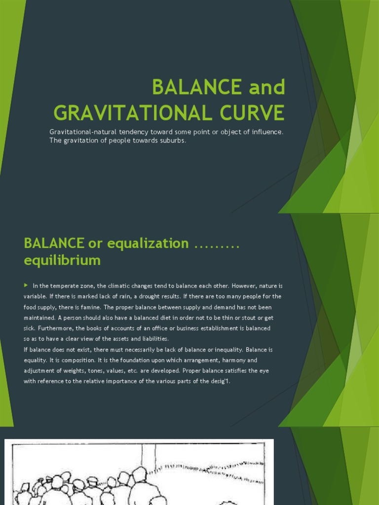 BALANCE and Gravitational Curve PDF Composition (Visual Arts) Rhythm