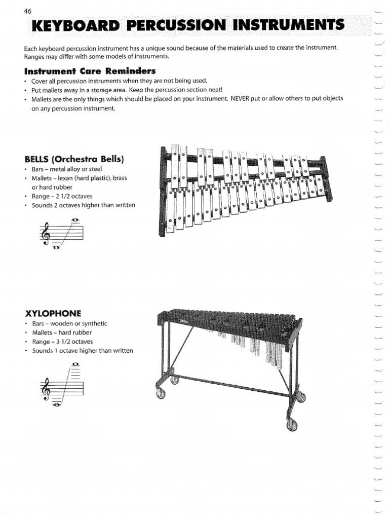Keyboard Percussion Instruments Guide PDF