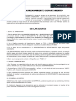 Descargar Contrato de Arrendamiento para Un Departamento