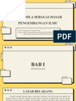 PPT Pancasila Sebagai Pengembangan Ilmu