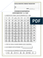 ATIVIDADE DE MATEMÁTICA NOVEMBRO 01