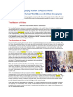 HPWC4, L5 Urban Geography