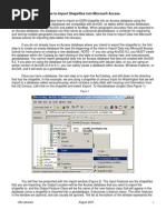 Access Import SHP