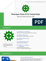 Penerapan Dasar K3 Di Tempat Kerja