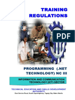 TR Programming Net Technology NC III PDF Free