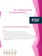 Dosificacion de Medicamentos