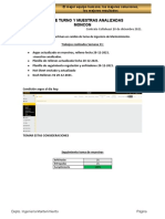 CAMBIO DE TURNO Semana 51 Del 14 Al 20 de Diciembre