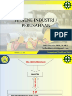 Higiene Industri / Perusahaan: Bella Oktavia, SKM., M.KKK