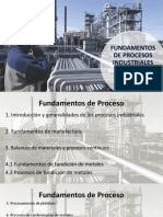 Fundamentos de Procesos Industriales