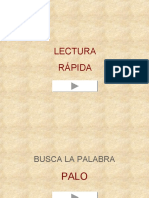 Lectura rápida palabras