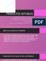 Productos Notables