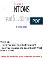 Unit 5 Inventions Lesson 5 Listening