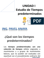 1.1 Tiempos Predeterminados