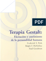 Fritz Perls, Goodman, Etc - Terapia Gestalt - Excitación y Crecimiento de La Personalidad Humana