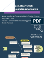 Zarah Esmeralda - Tugas Identifikasi Dan Analisa Isu