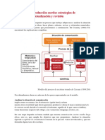 El Proceso de Producción Escrita