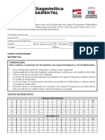 Avaliação Diagnóstica de Português e Matemática